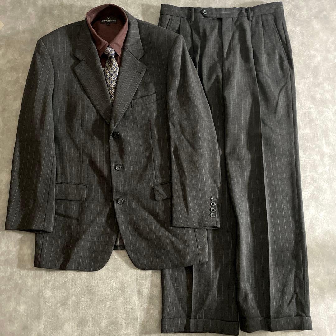 【希少】Christian Diorヴィンテージスーツ × HERMESネクタイ