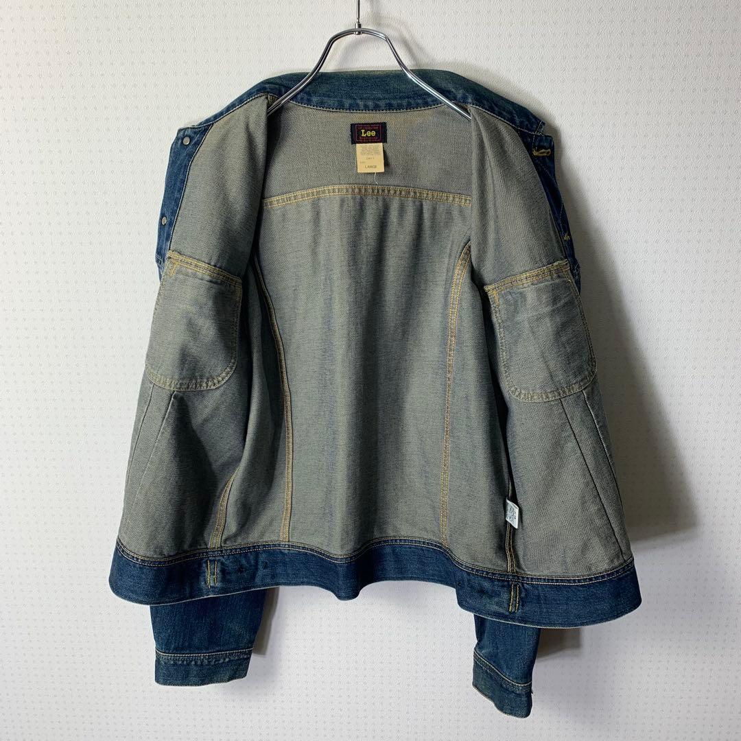90s Lee 101j復刻 0411 トラッカージャケット L日本製 デニム