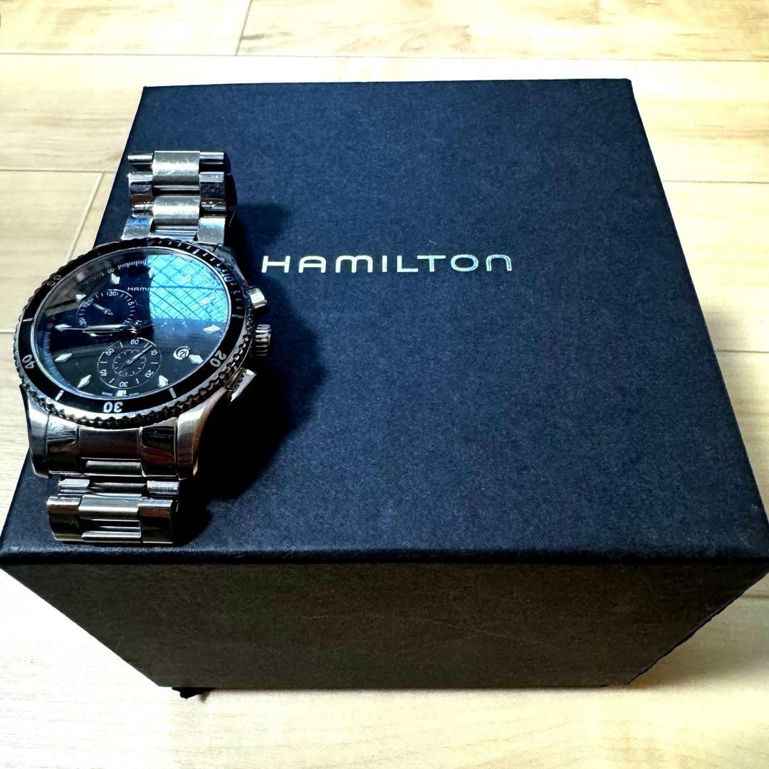 ハミルトン　腕時計　ジャズマスター H375120 クロノグラフ
