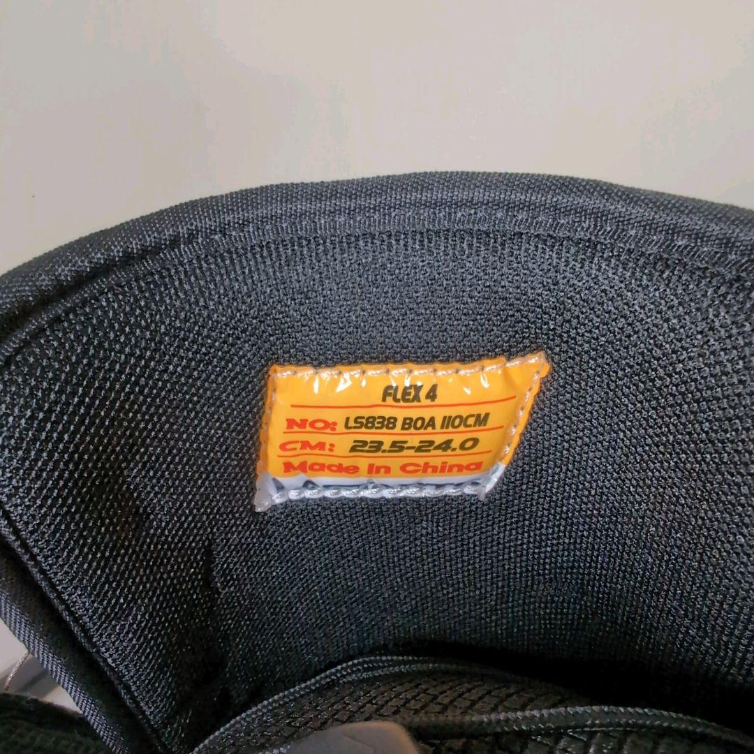 【超美品】LASTARS スノーボードブーツ 23.5cm ブラック