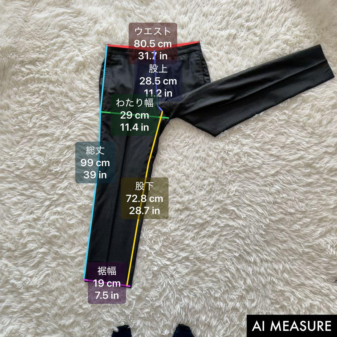 トゥモローランド GUABELLO生地 スーツ セットアップ 24サイズ グレー