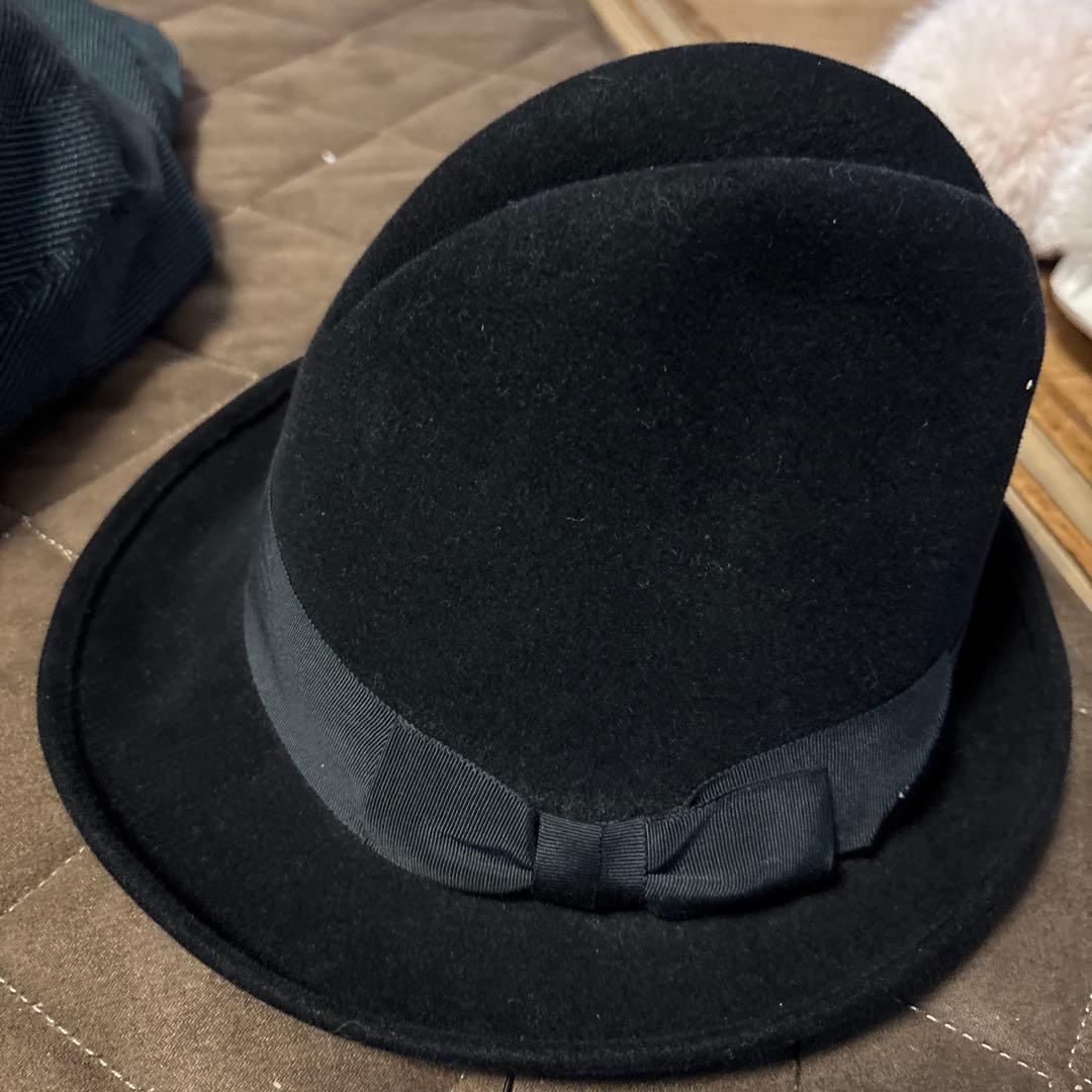 COMME des GARÇONS Stephen Jones ブラックハット