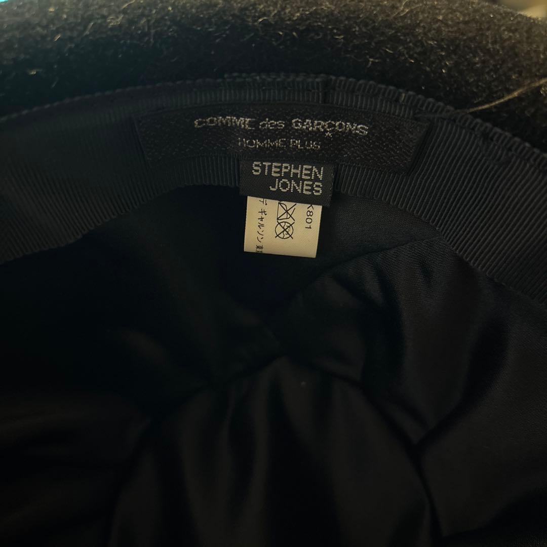 COMME des GARÇONS Stephen Jones ブラックハット
