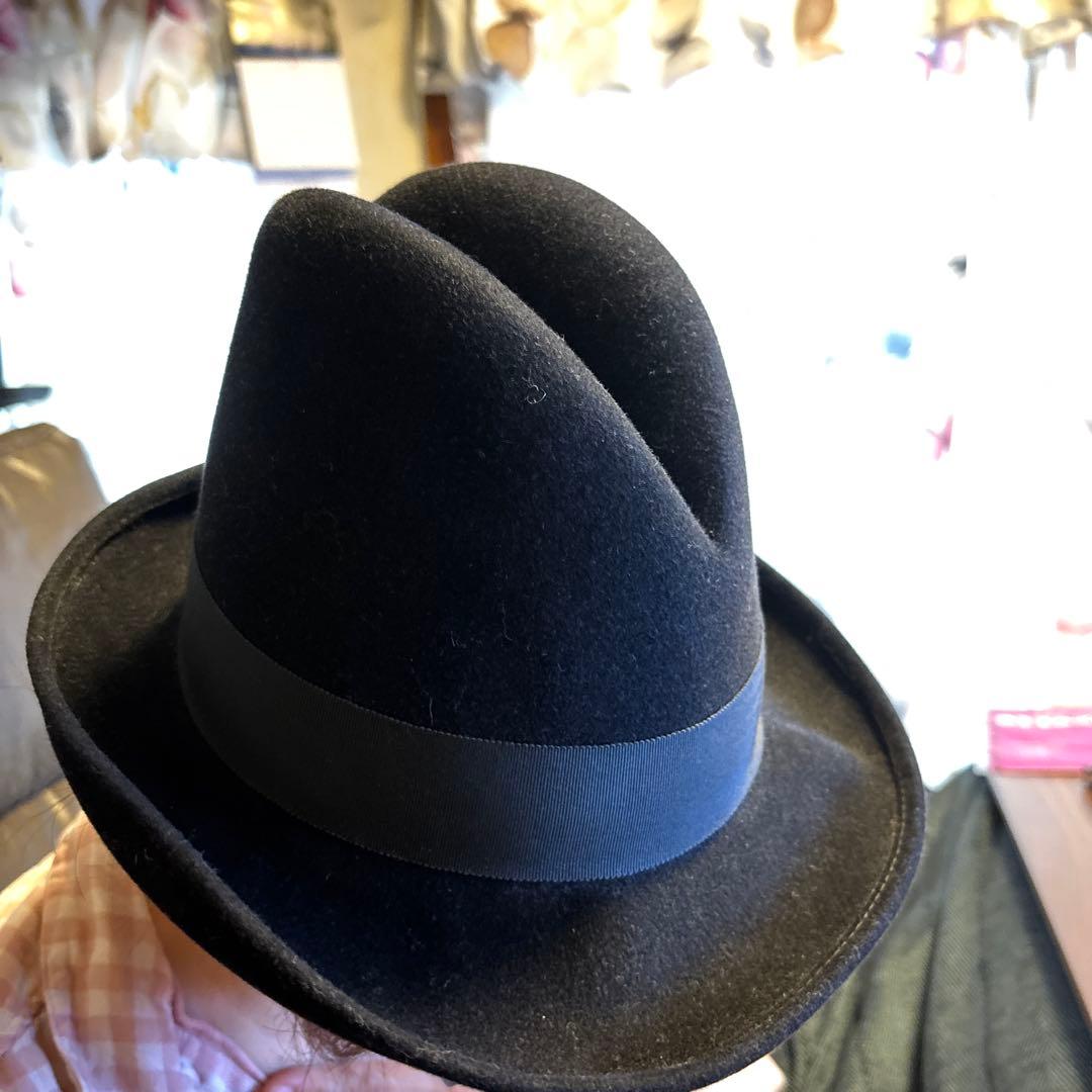 COMME des GARÇONS Stephen Jones ブラックハット