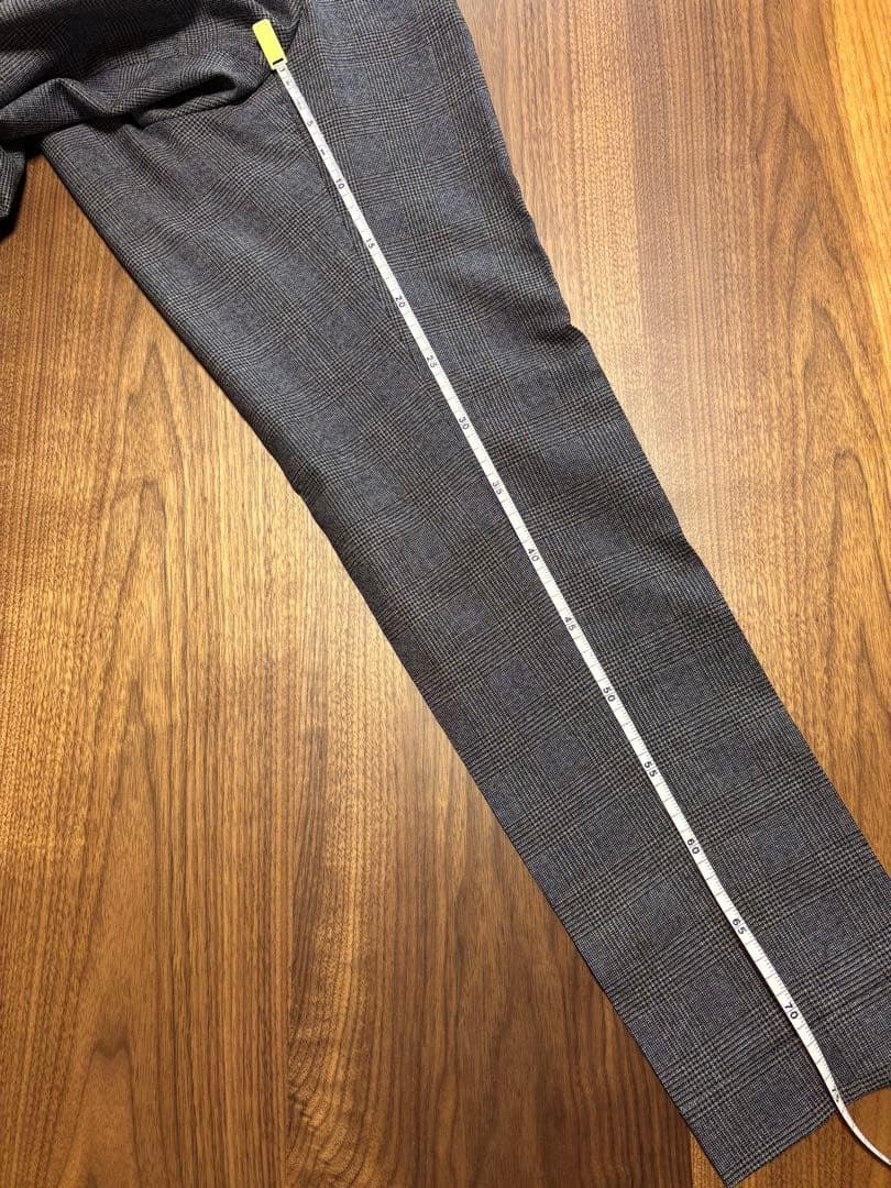 【値下げ】 【美品】 PT01 グレンチェック柄 スラックス