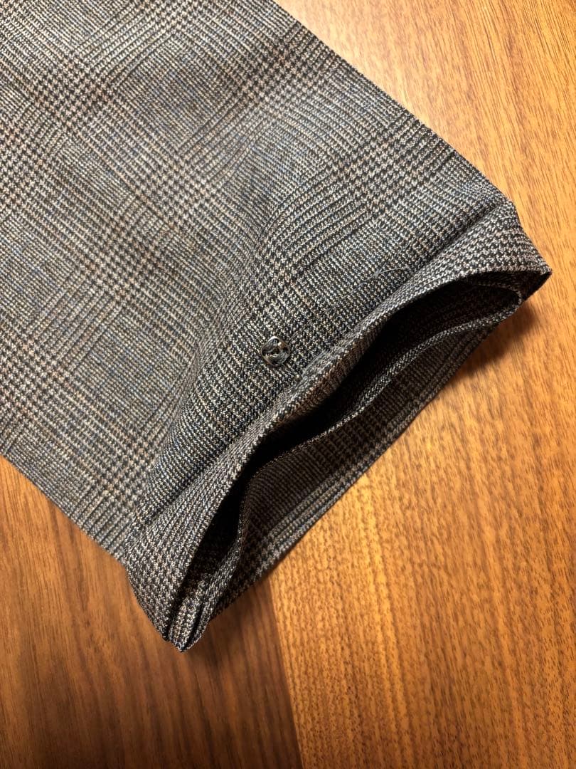 【値下げ】 【美品】 PT01 グレンチェック柄 スラックス