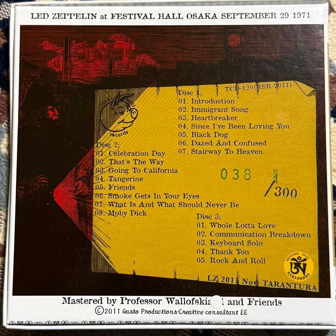 LED ZEPPELIN 芸者　美品コレクターCD