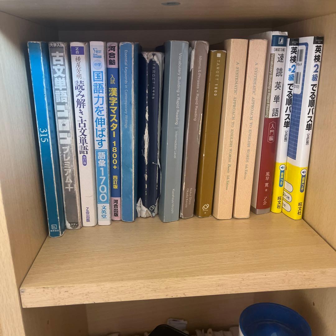 大学入試参考書　別売り可能