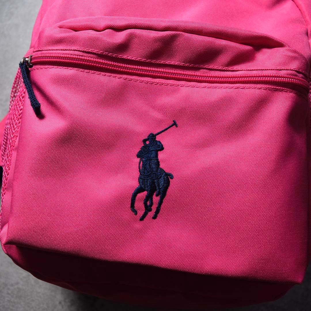 archive ギャル POLO バックパック ピンク ビッグポニー y2k