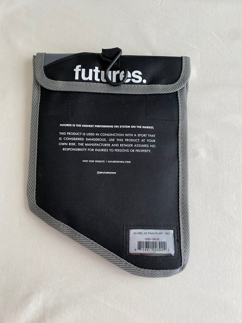 futures. フューチャーフィン DA KEEL RED