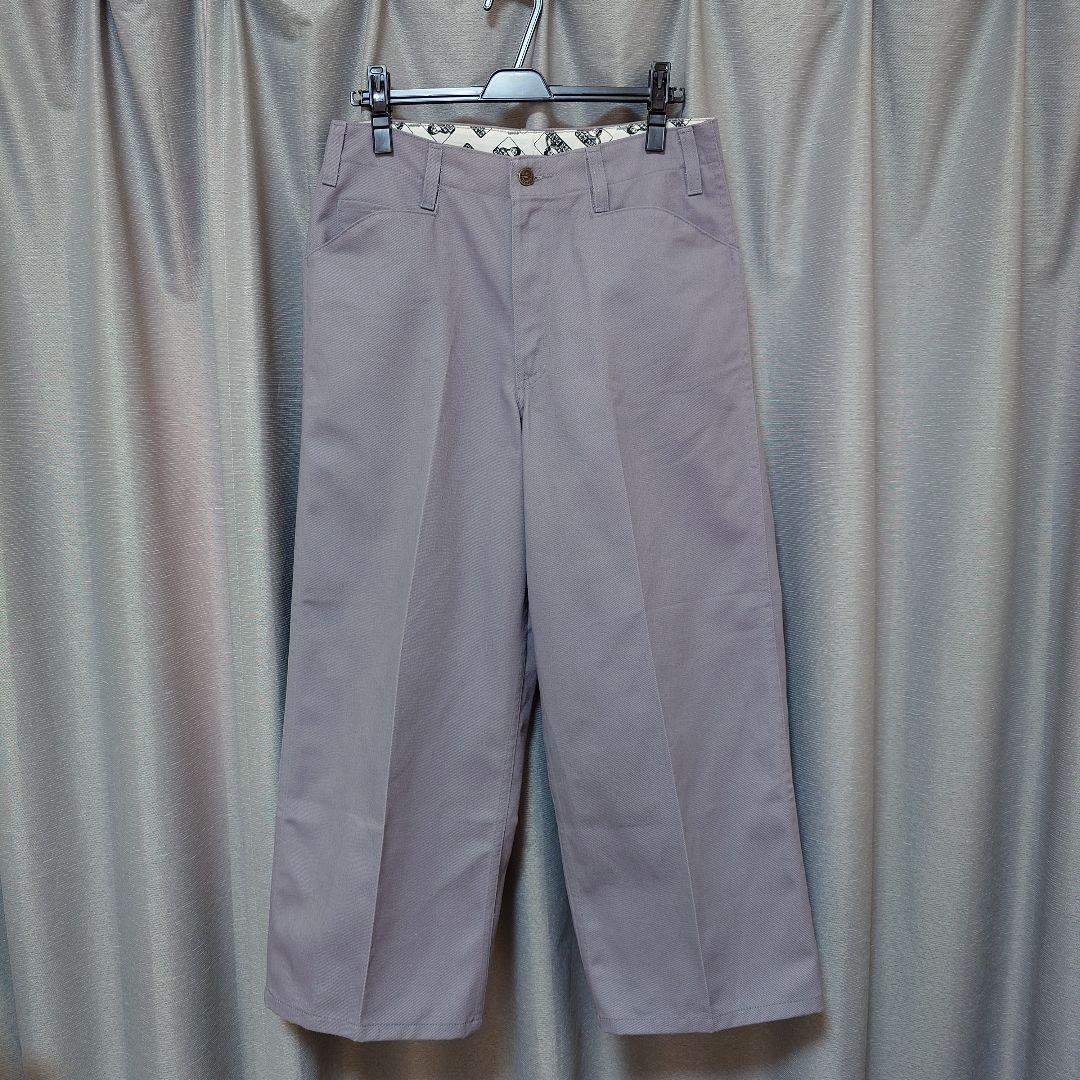 廃盤BEN DAVIS ゴリラカット ワイドパンツ サイズ32 グレー