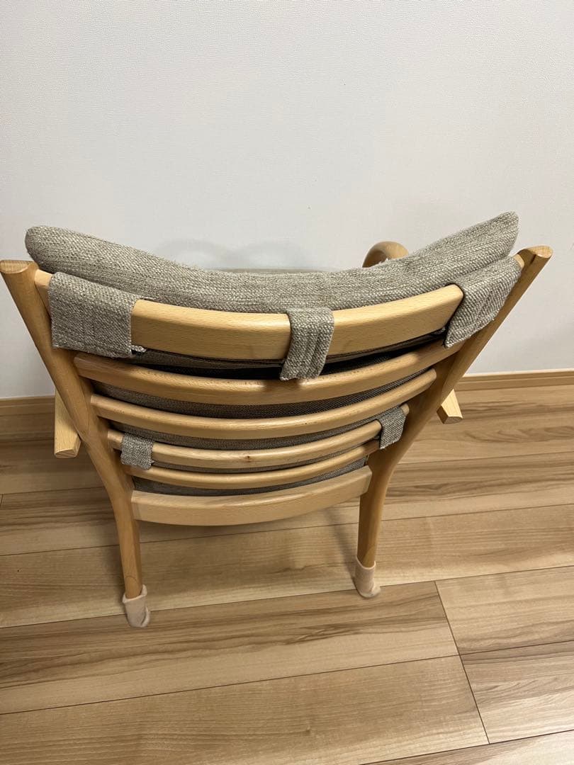 【中古】ニトリ ダイニングチェア NコレクションC-27M肘/DC 1脚1個口②