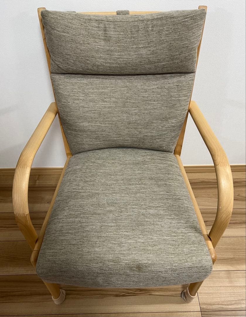 【中古】ニトリ ダイニングチェア NコレクションC-27M肘/DC 1脚1個口②