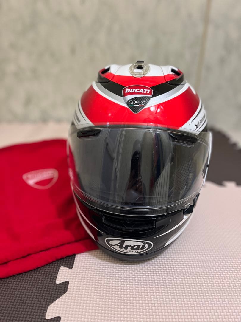送料無料【希少】Arai×Ducati Corse Speed (L)size