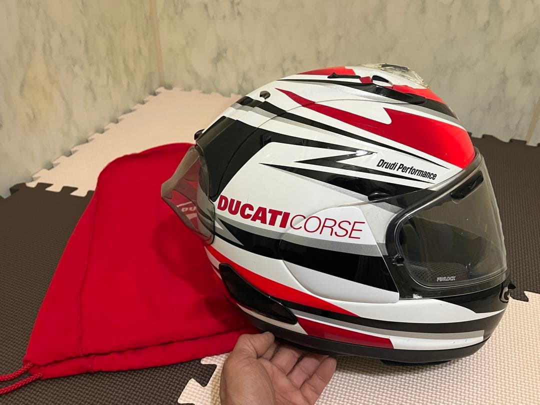 送料無料【希少】Arai×Ducati Corse Speed (L)size