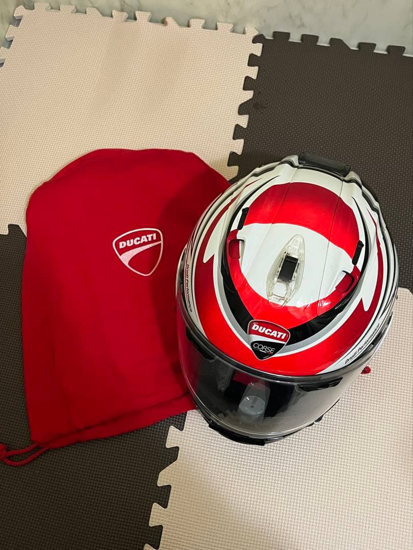送料無料【希少】Arai×Ducati Corse Speed (L)size