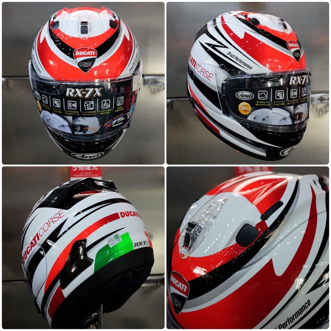 送料無料【希少】Arai×Ducati Corse Speed (L)size