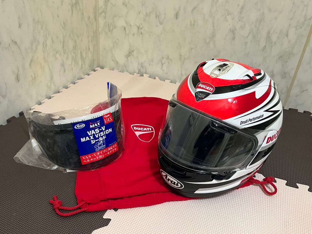 送料無料【希少】Arai×Ducati Corse Speed (L)size