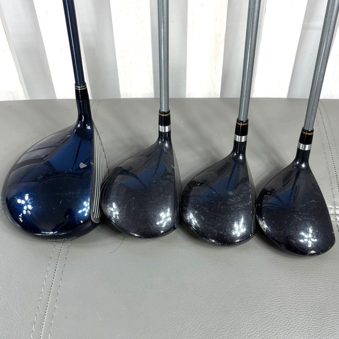 本格派 メンズゴルフクラブ 12本 フルセット ゴルフセット 豪華 お試しセット