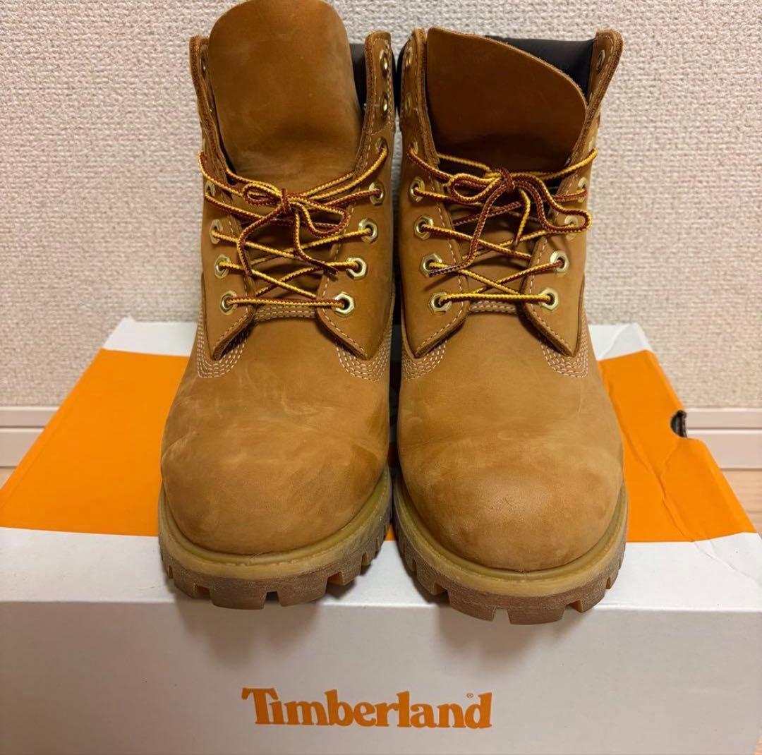 Timberland ブラウン ハイカットブーツ