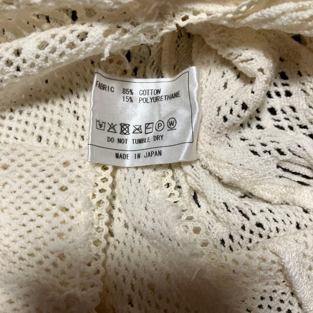 EUCHRONIA/ユークロニア　トーションレース編み 長袖トップス