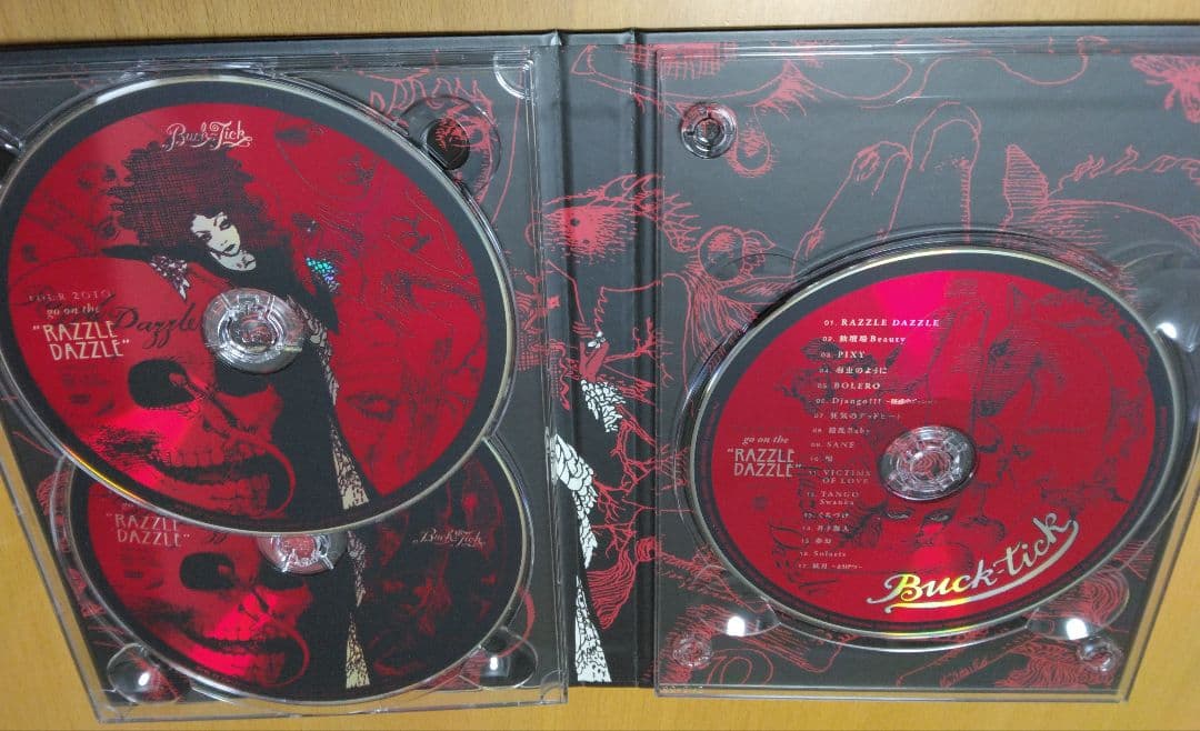 BUCK-TICK/go on\"RAZZLE DAZZLE\"　初回限定　バクチク