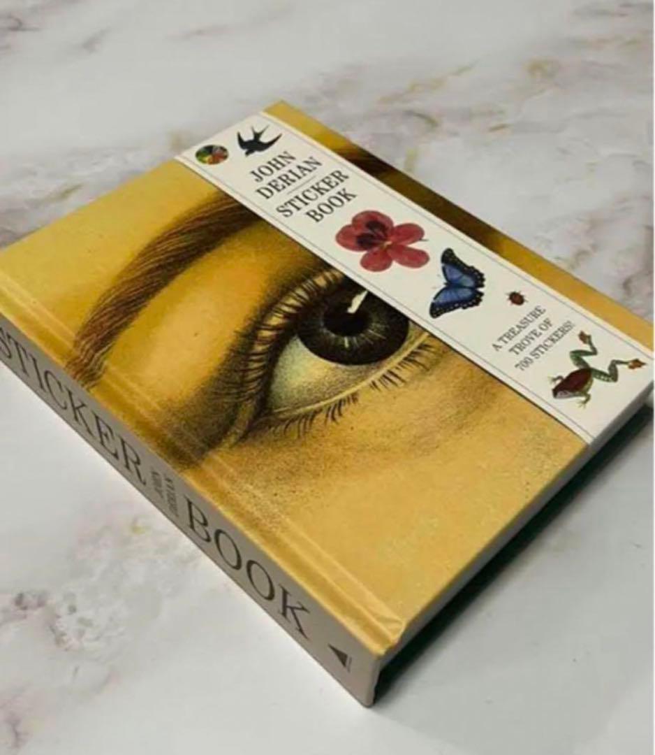 新品　未使用　ジョンデリアン　ブック　ステッカー　アッシュペー フランス