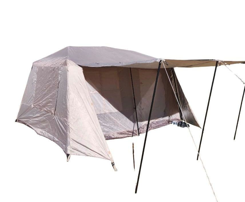 Tenplay ワンタッチ ロッジ型テント 大型 自立式 13㎡ 4シーズン