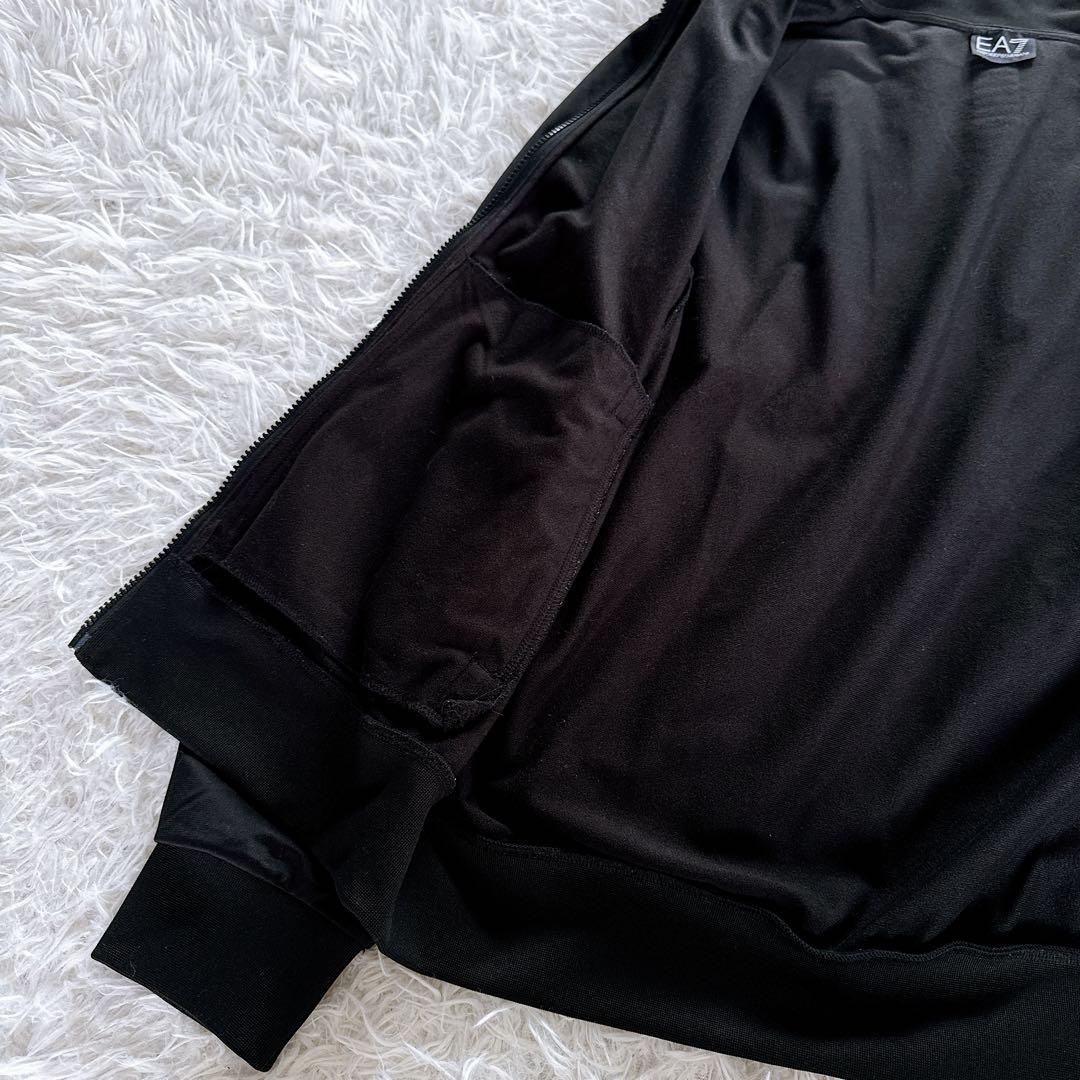 【EA7 EMPORIO ARMANI】セットアップ ブラック Lサイズ