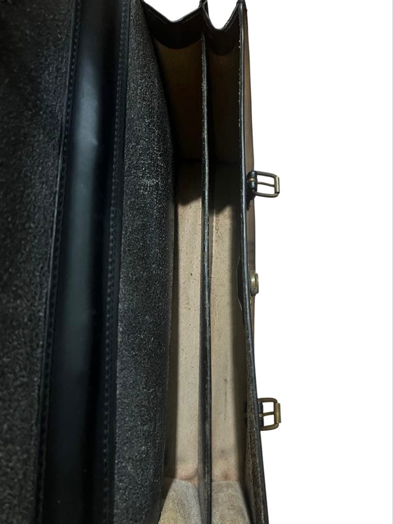 グレンロイヤル　GLEN ブリーフケース　ブラック　レザー　本革