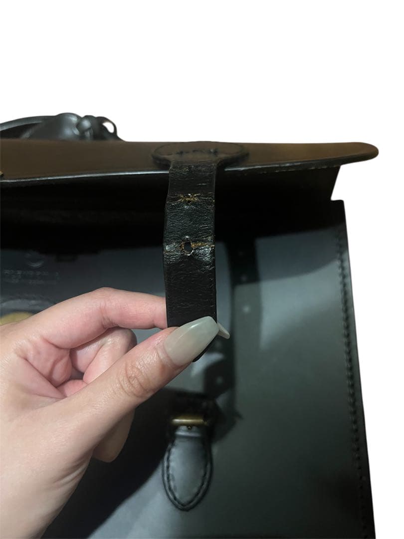 グレンロイヤル　GLEN ブリーフケース　ブラック　レザー　本革