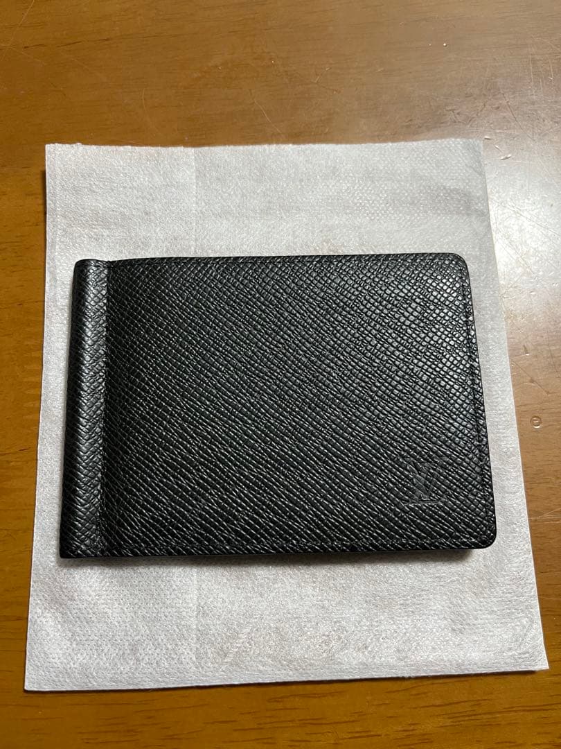 美品　ルイヴィトン　タイガ　ポルトフォイユ　パンス　マネークリップ　M62978