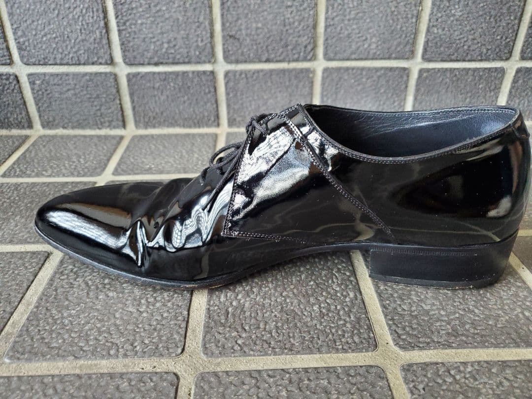 【美品】ジャンニヴェルサーチ靴　　 　エナメル　メデューサ