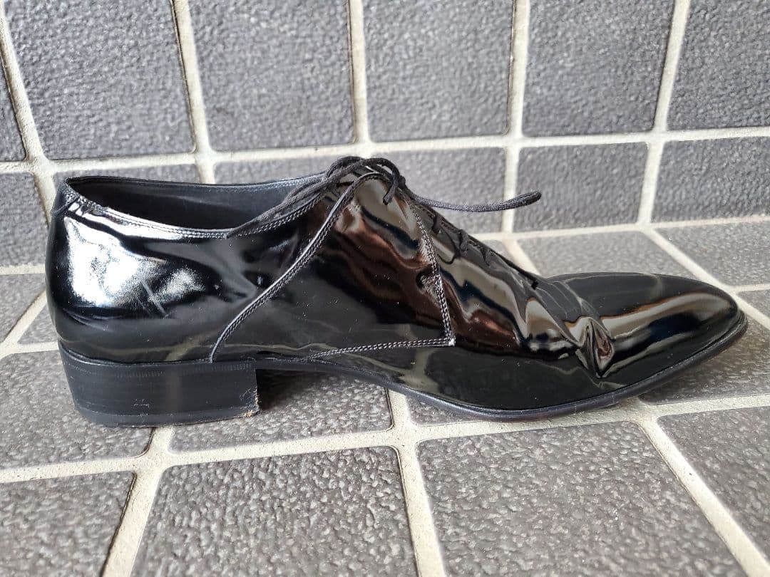 【美品】ジャンニヴェルサーチ靴　　 　エナメル　メデューサ