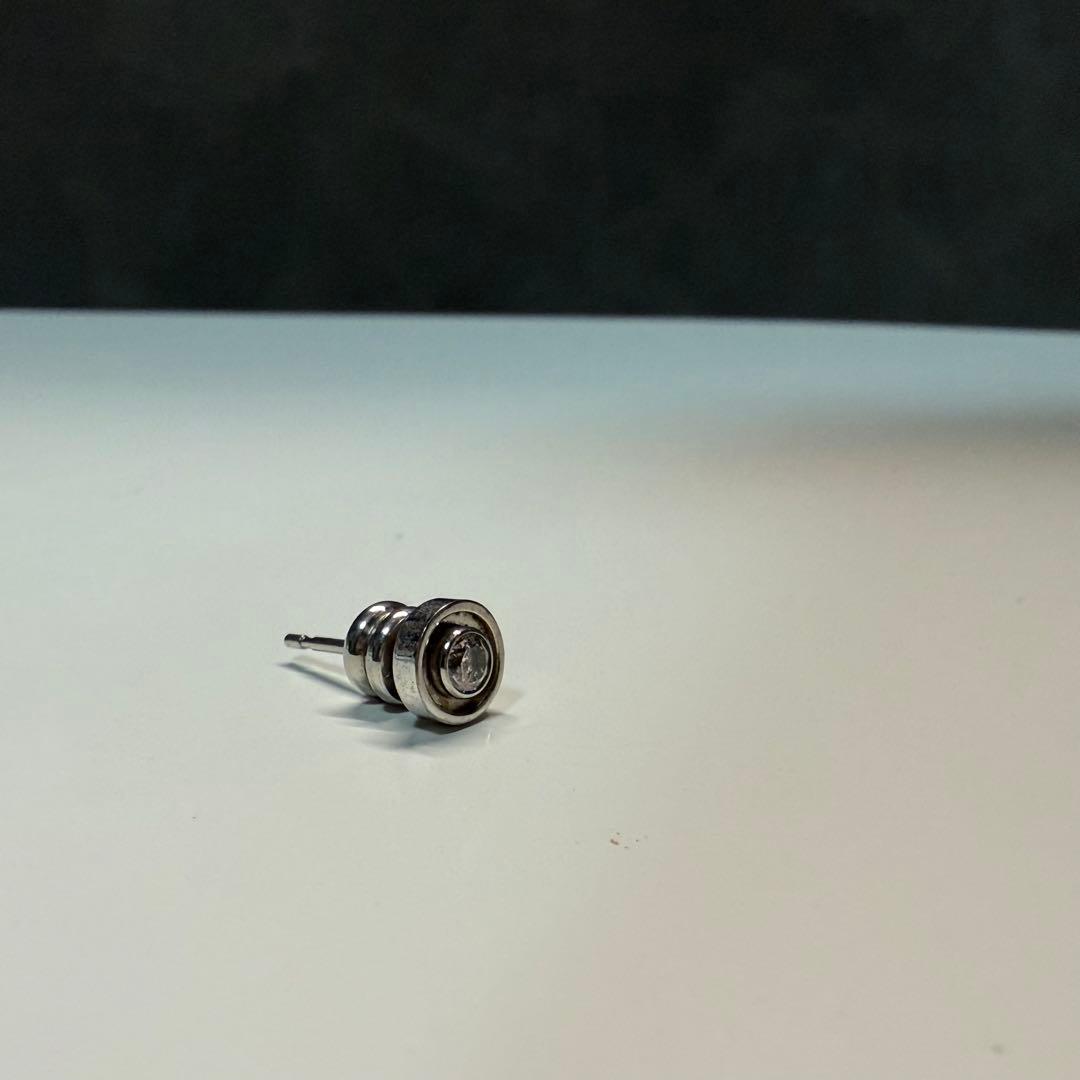 SCOMMAG 片耳用 ステンレスピアス 2個セット