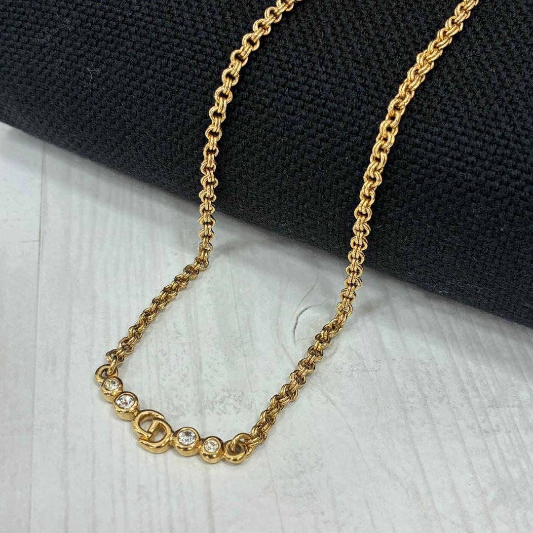 ◇クリスチャンディオール ロゴネックレス/マリオヴァレンチノネックレス　2点