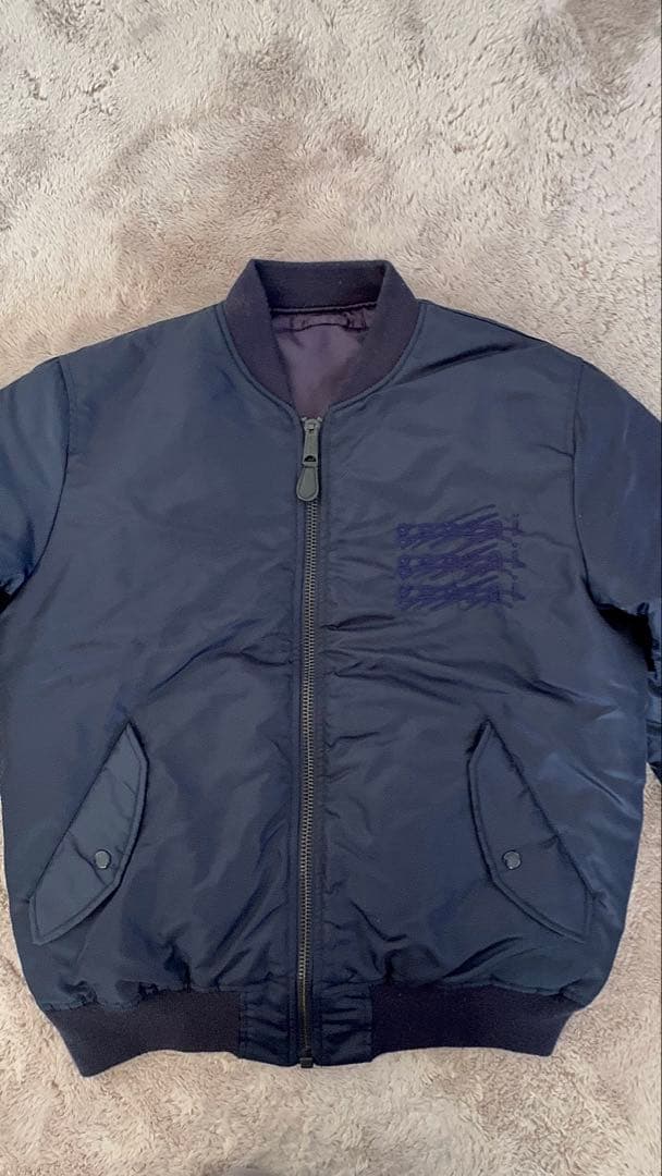 ネイビー MA-1 フライトジャケット AVIREX genzai限定MA-1