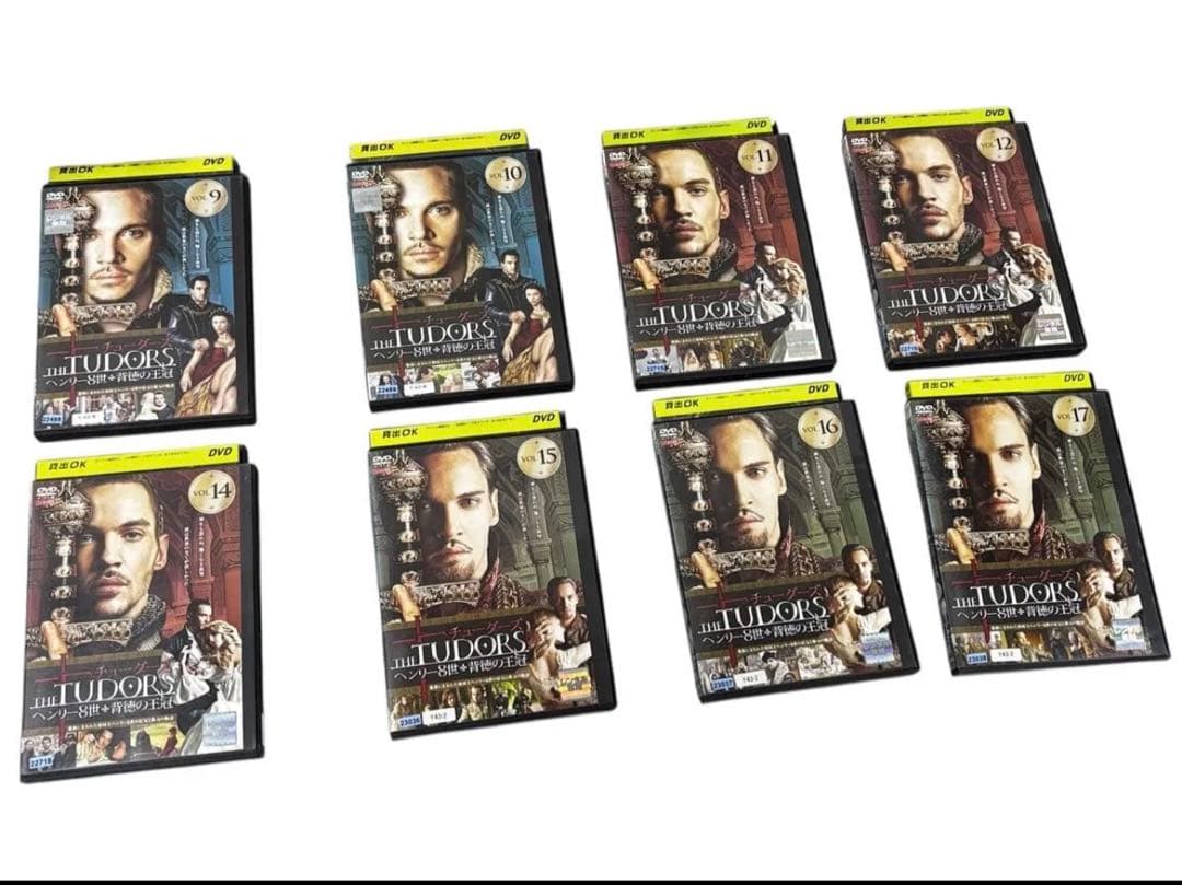 【中古】チューダーズヘンリー8世と背徳の王冠」DVD 全19巻中18巻セット