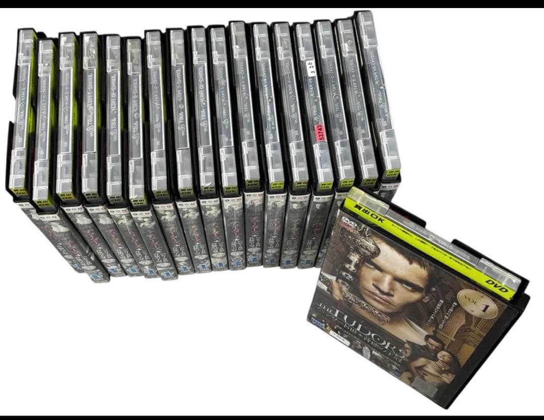 【中古】チューダーズヘンリー8世と背徳の王冠」DVD 全19巻中18巻セット