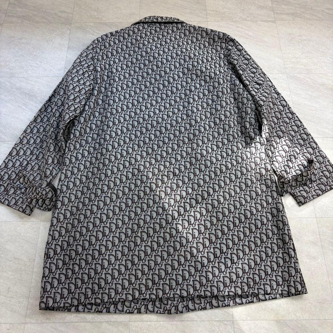 Christian Dior ディオール トロッター柄 コート オブリーク