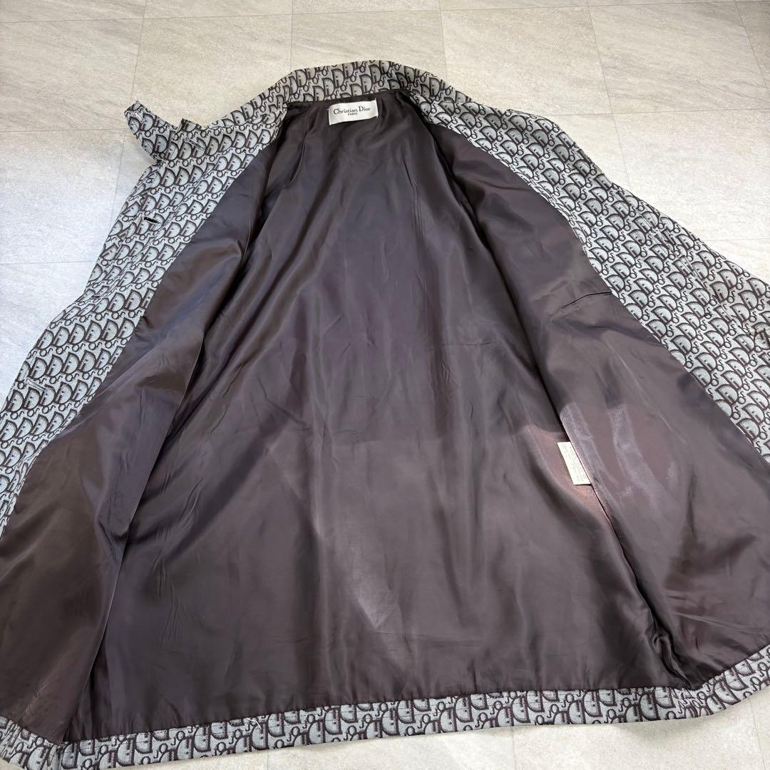 Christian Dior ディオール トロッター柄 コート オブリーク