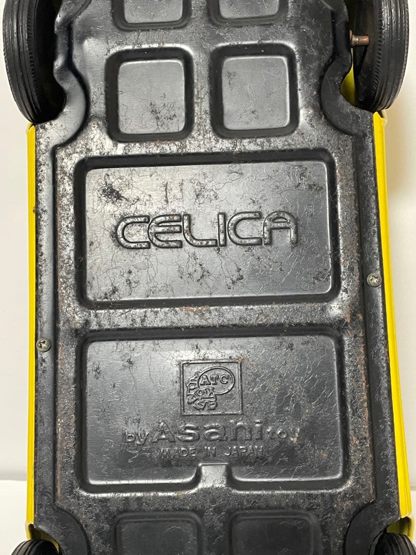 昭和レトロ朝日玩具（ASAHI）TOYOTA CELICA ダルマセリカ ブリキ