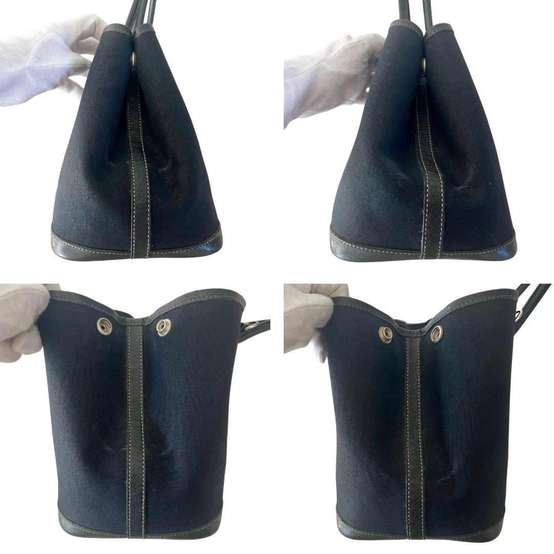 エルメス ガーデンパーティ TPM ブラック トワルオフィシェ