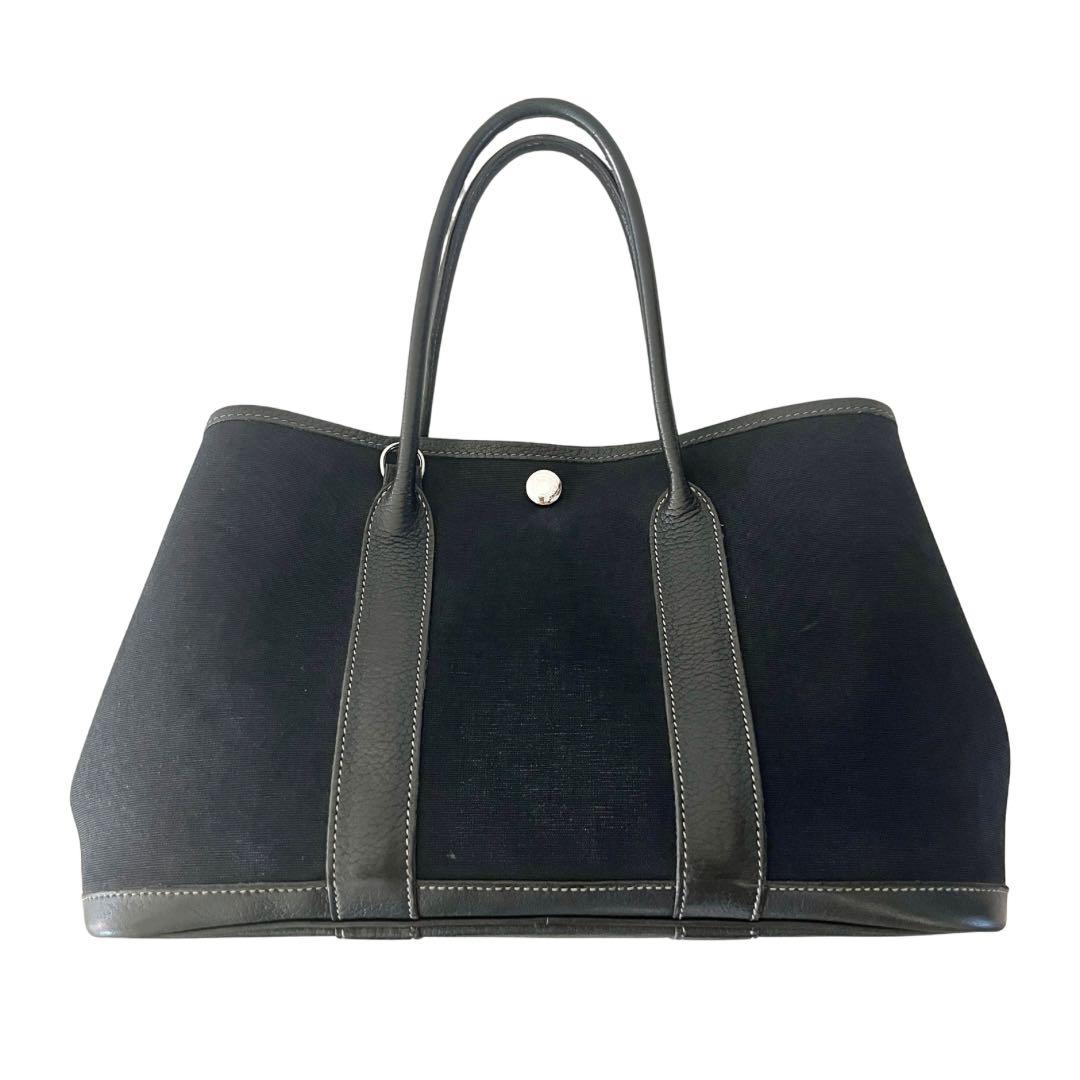 エルメス ガーデンパーティ TPM ブラック トワルオフィシェ