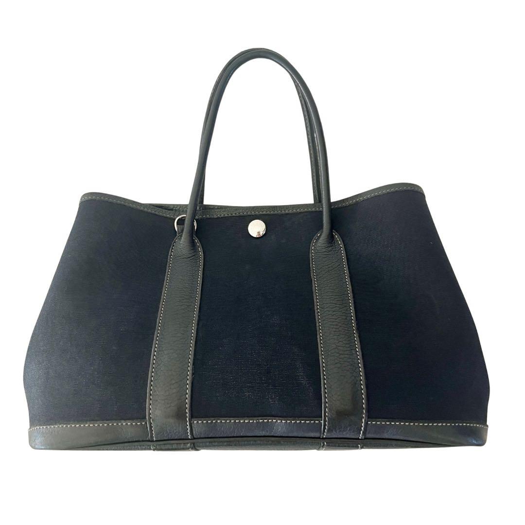 エルメス ガーデンパーティ TPM ブラック トワルオフィシェ