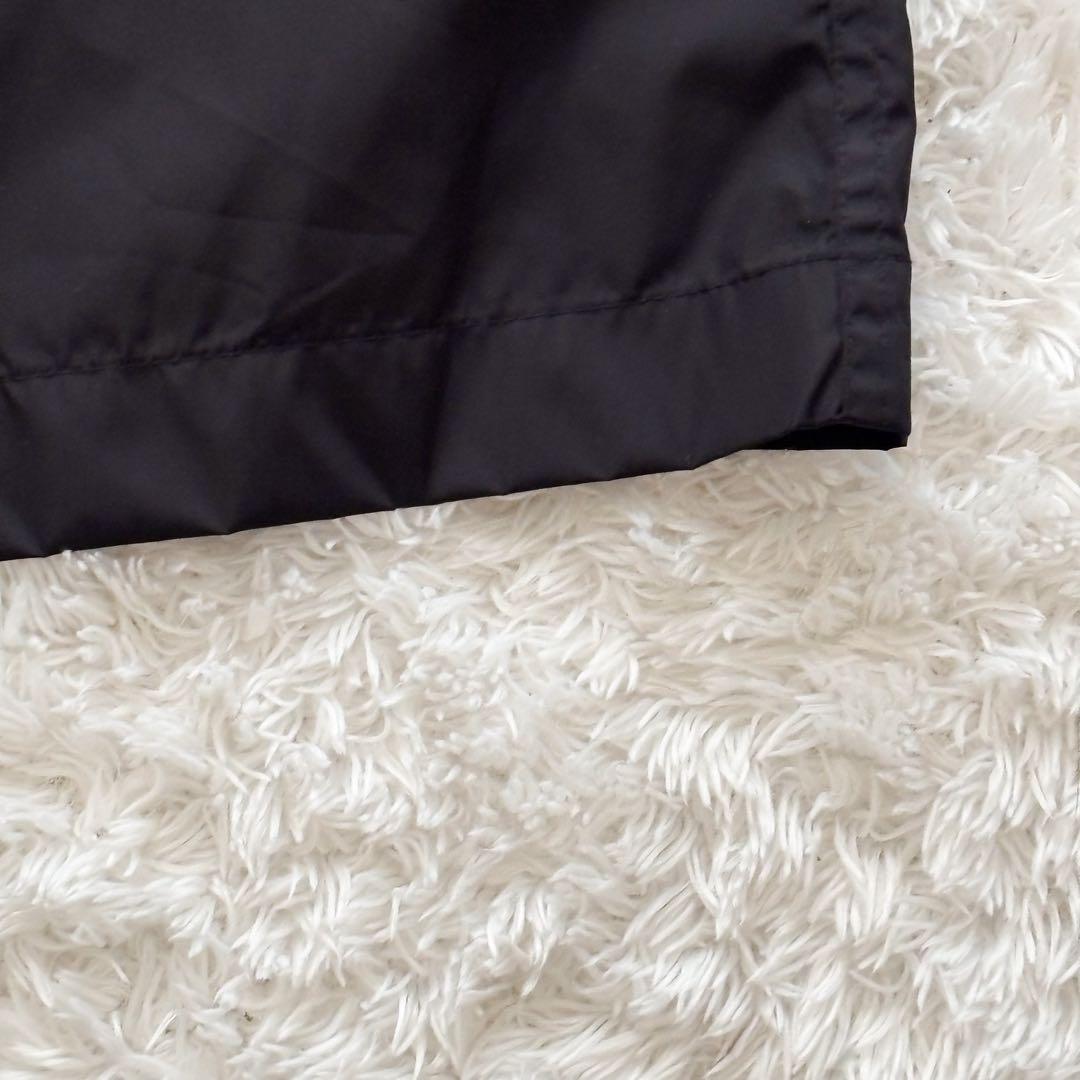 極美品✨バーバリーロンドン　大きいサイズ46ステンカラーコート　ナイロンブラック