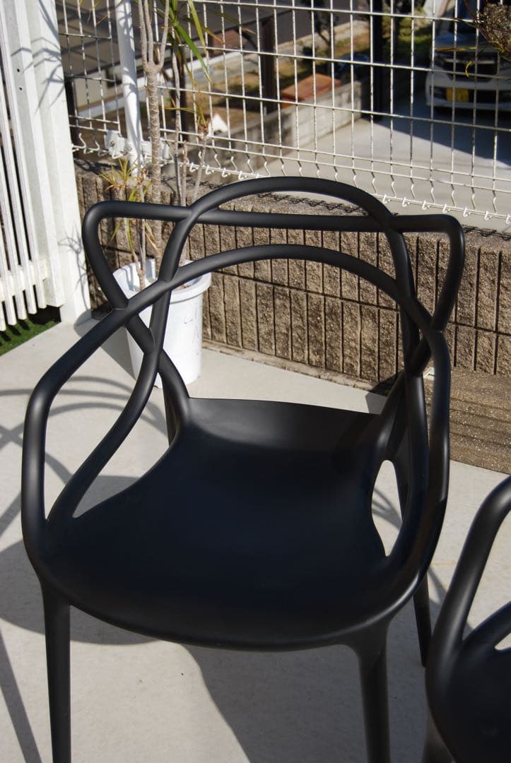 Kartell マスターズチェア　ブラック