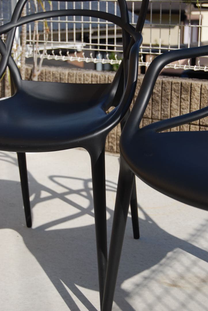Kartell マスターズチェア　ブラック