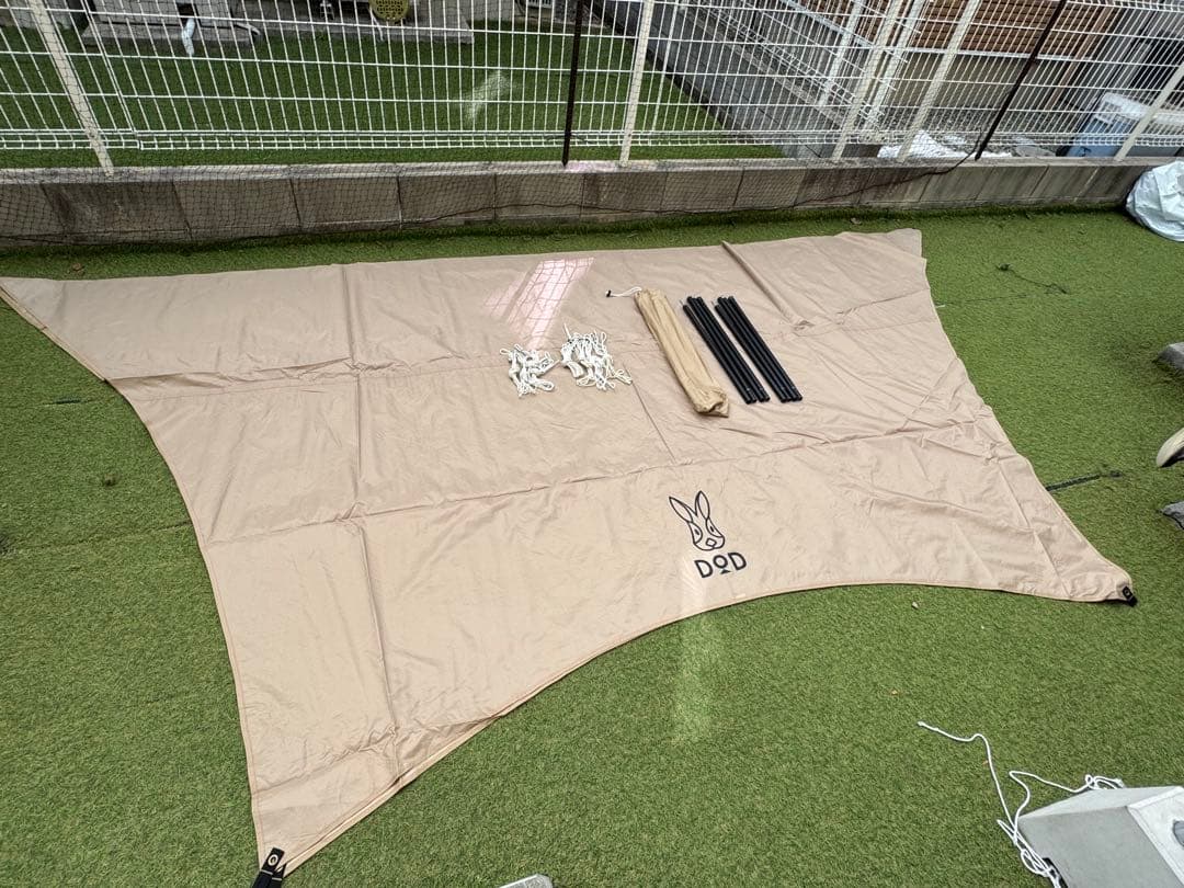 DOD カマボコテント3M タープなど4点セット