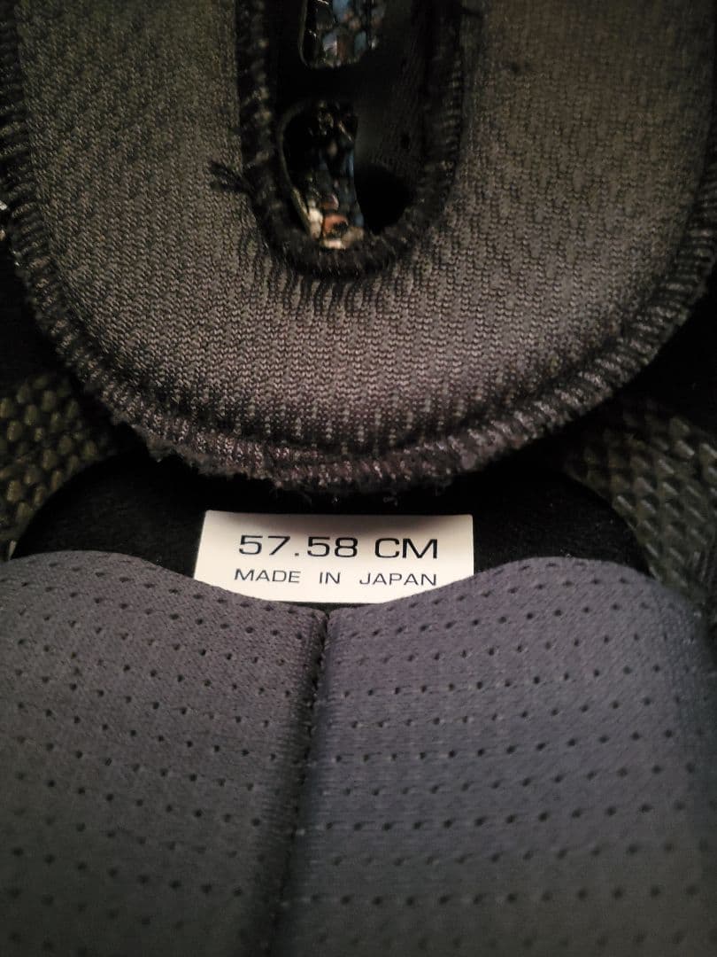 脱*者様 arai アライ rx-7rr5 グラスホワイト サイズM 社外スポイ